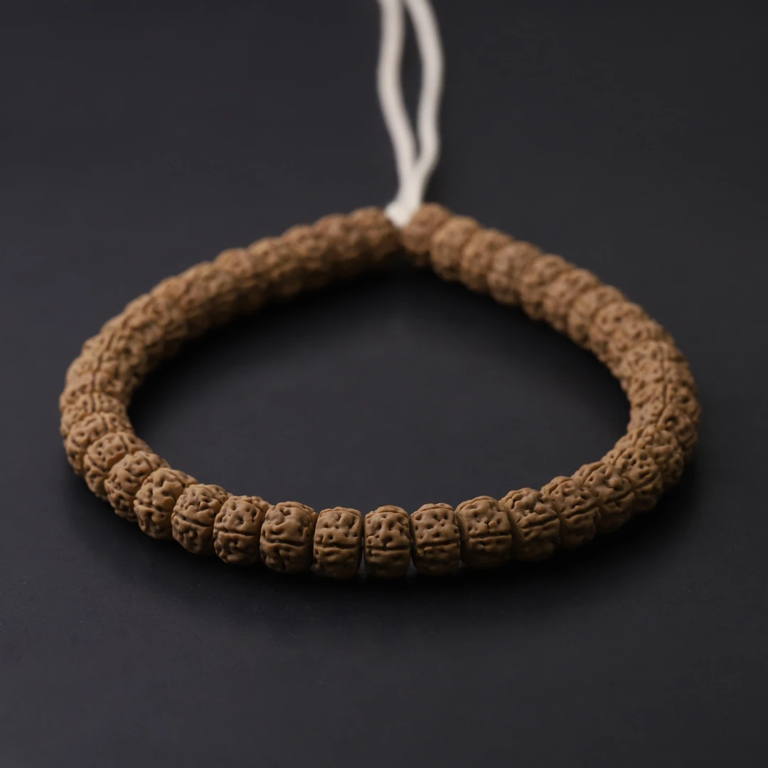 S8116-1【硬核盘龙】定制款原树龙切武力达盘龙小金刚文玩单圈手串