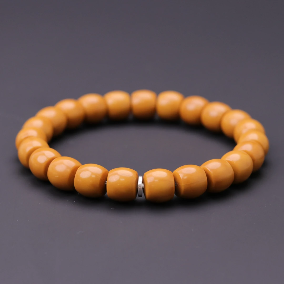 WG19直切极限弧干磨猴头单圈文玩手串9.5mm左右