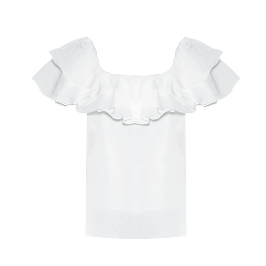 CHICCO MAO白色变色光变海棠无袖上衣C231-1093-2-79