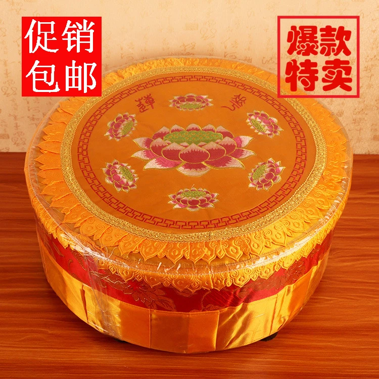 圆通新款拜垫精绣高档精品拜凳家居蒲团打坐垫大号舒适坐垫圆形款