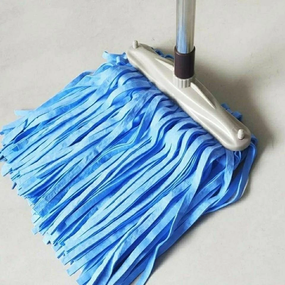 28加宽鹿皮巾拖把吸水拖把家用老式扁头鸡皮拖把无水痕拖把一拖净