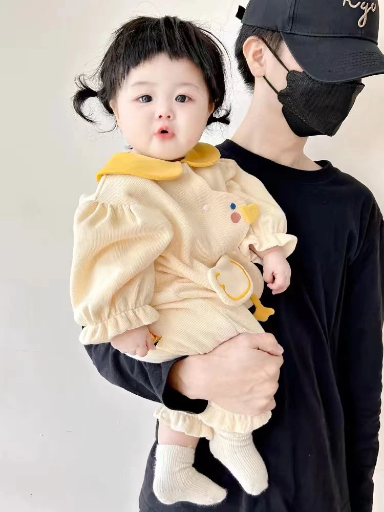 【断码编码下单】婴儿连体衣春秋加棉服男女宝宝衣服