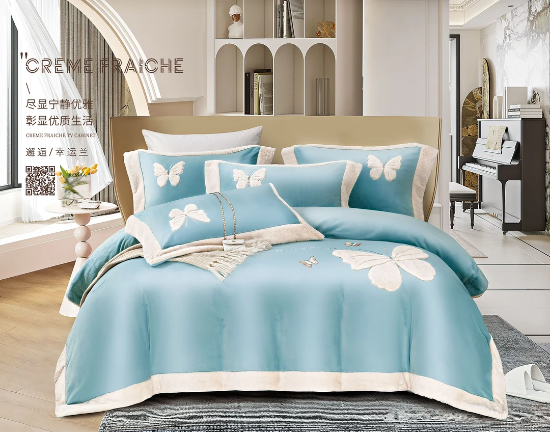 【红艳家纺】邂逅-臻棉绒四件套