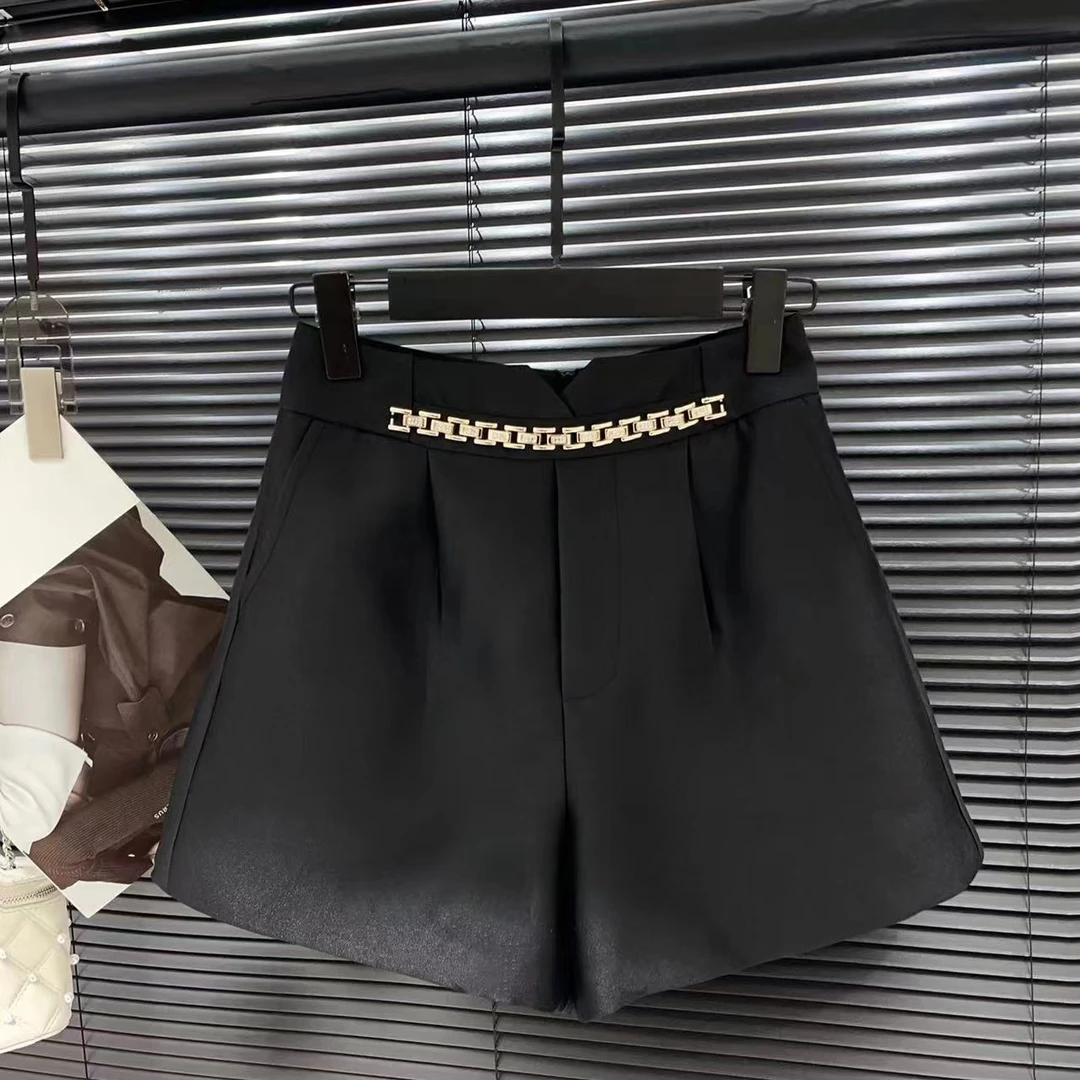 新款镶钻链条设计感短裤399700