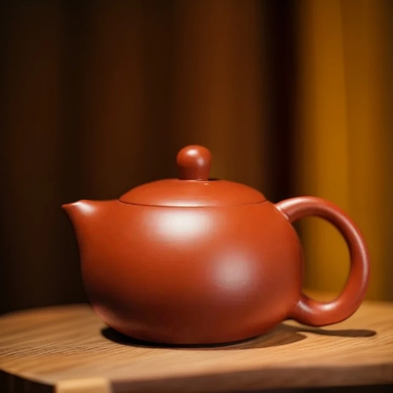 紫砂大红袍西壶茶具家用泡茶壶230毫升