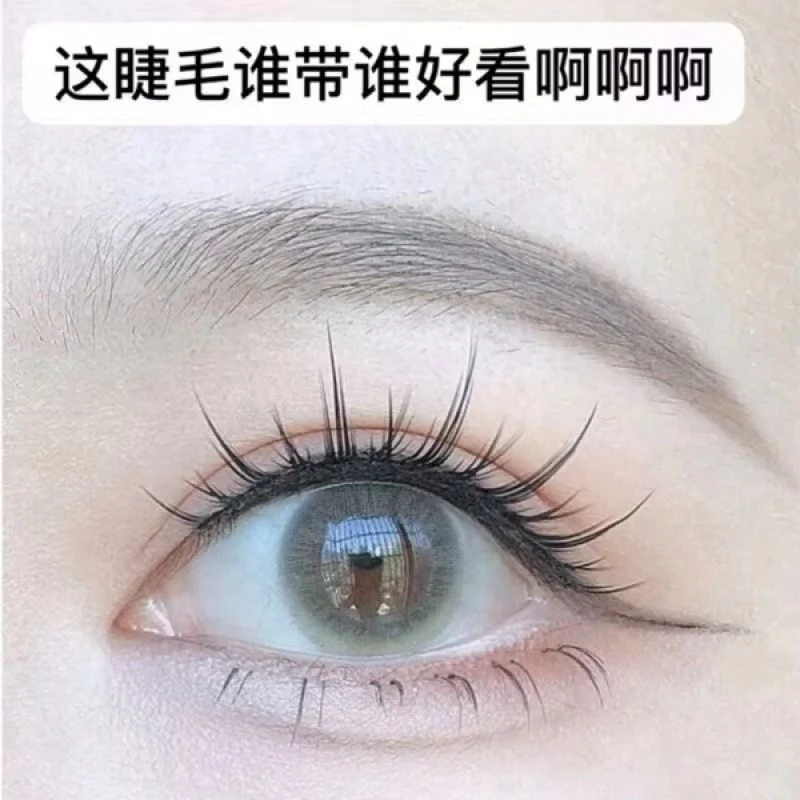 使用磁力磁吸超自然新手量子假睫毛仿真免胶水漫画持久小恶魔重复