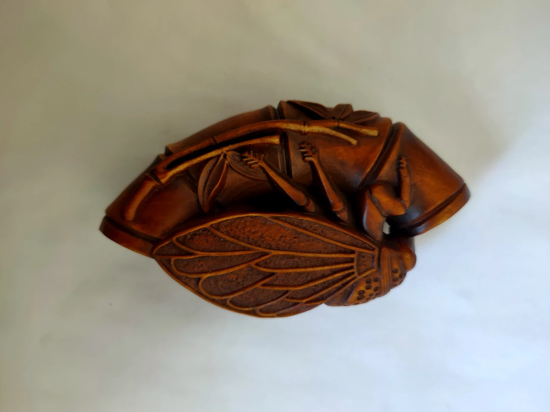 瓷器纯手工制作手把件一鸣惊人节节高升