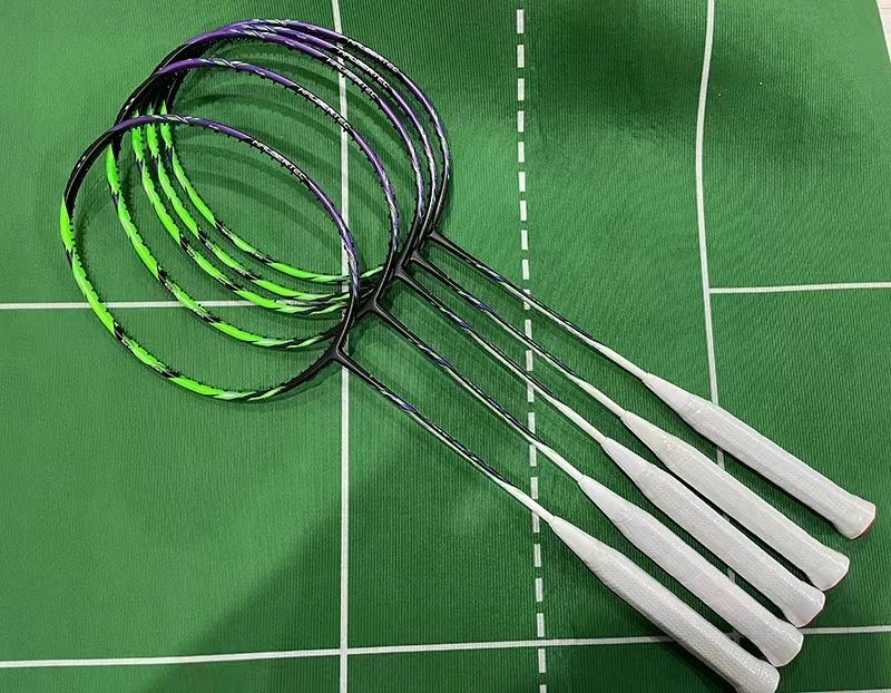 【高端订制】羽毛球拍无标碳纤维战戟9000专业级 单支 控制型高弹性