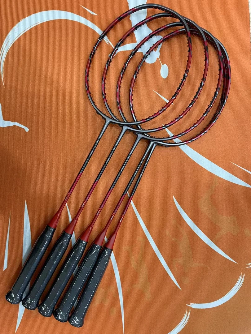 【高端订制】羽毛球拍无标碳纤维成型弓箭11pro专业级均衡进攻单拍