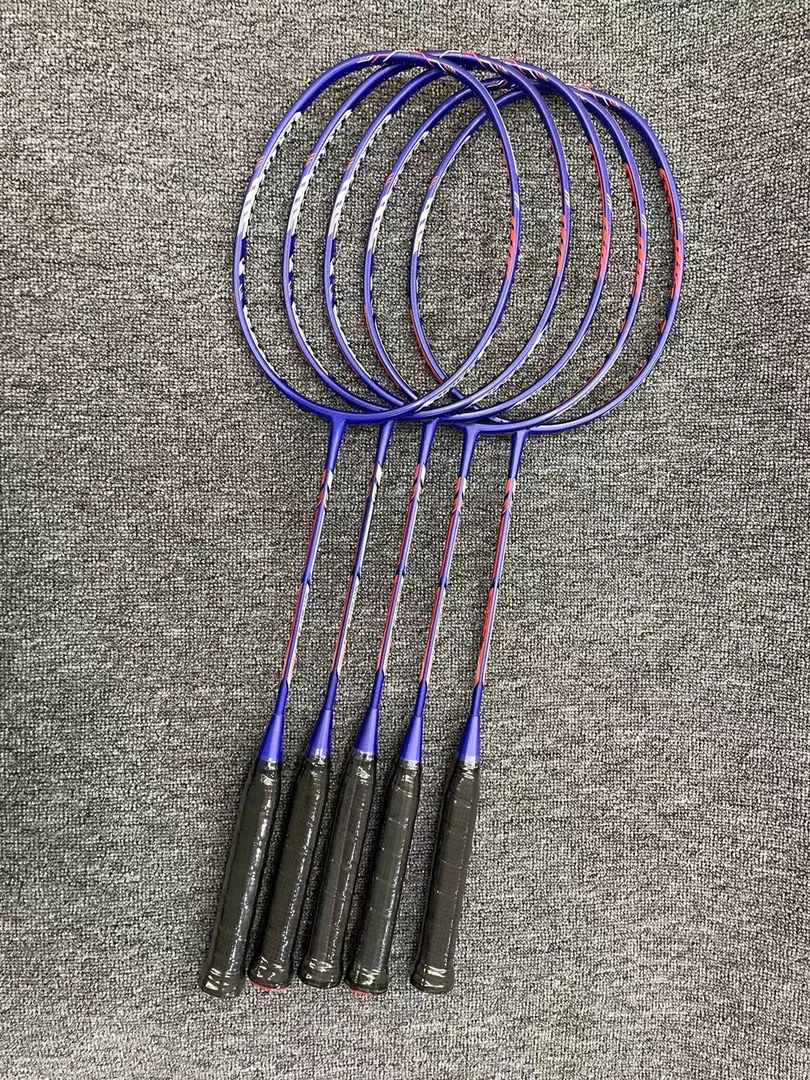 双刃10全碳素超轻羽毛球拍二次成型风刃破风框速度拍