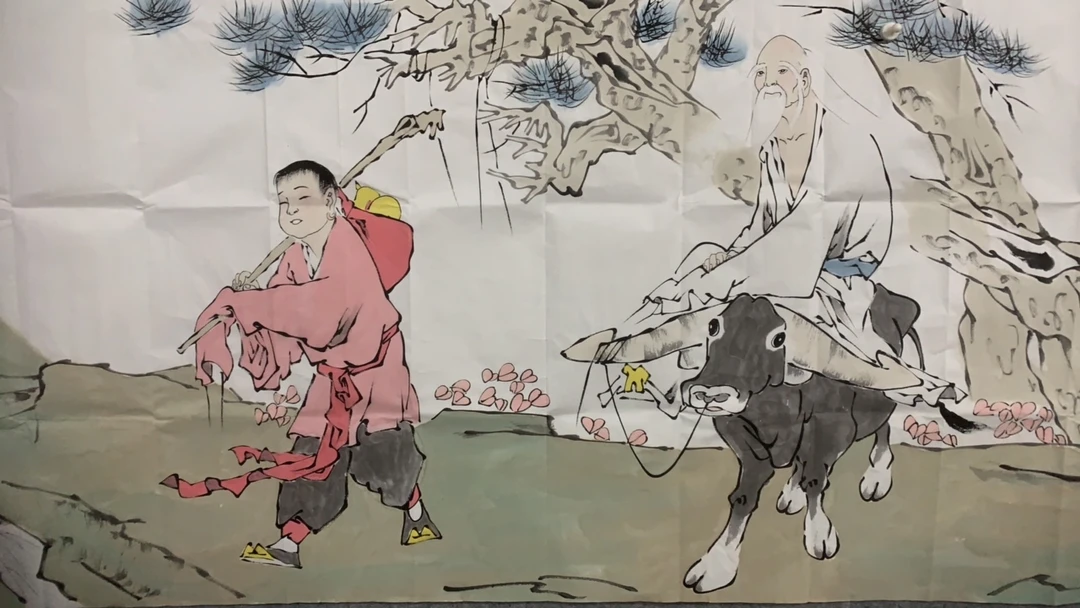 一画一拍宣纸长180宽69