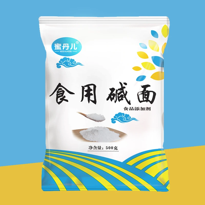 蜜丹儿 食用碱面 500g/袋 食品级纯碱面 做魔芋包子馒头碱粉