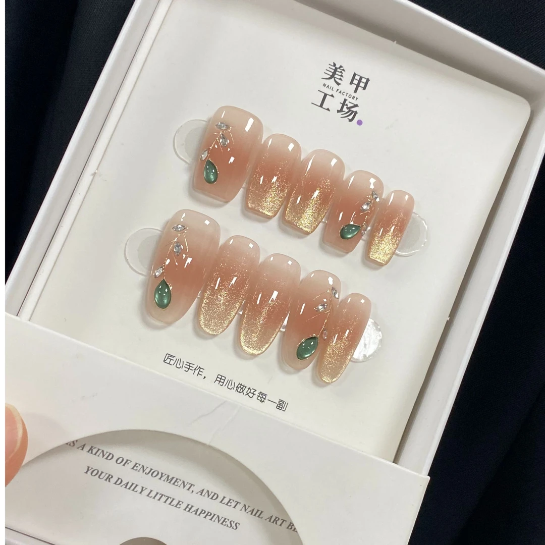 高货体验【点翠】纯手工轻奢手工穿戴甲(送高级工具包)