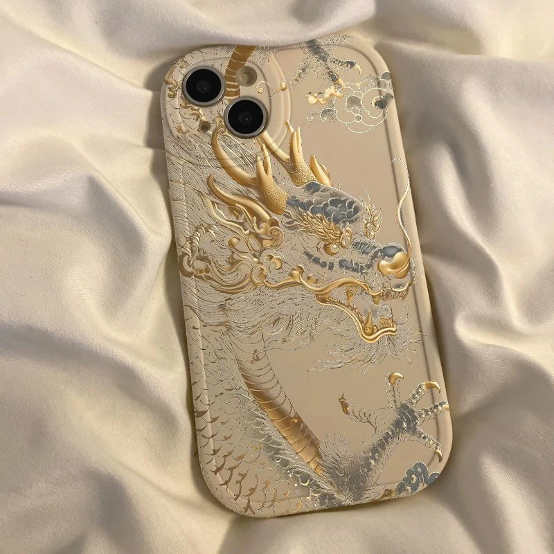 祥金云龙苹果15手机壳14/13/11/xs全包iPhone12/12p软7p防8p/6p/6