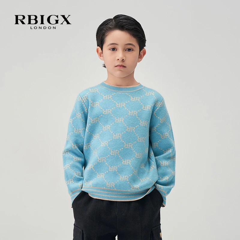 RBIGX瑞比克冬季新款百搭潮流设计感潮流保暖毛衫毛衣