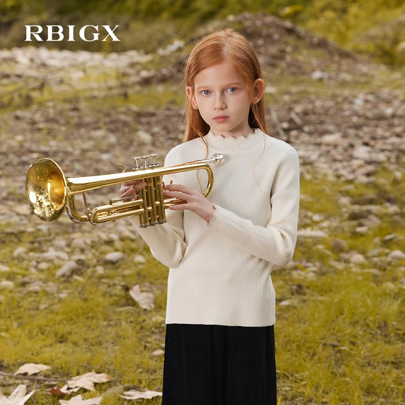 【雅丹风】RBIGX瑞比克童装秋季新款百搭设计感毛衣套头针织衫毛衫