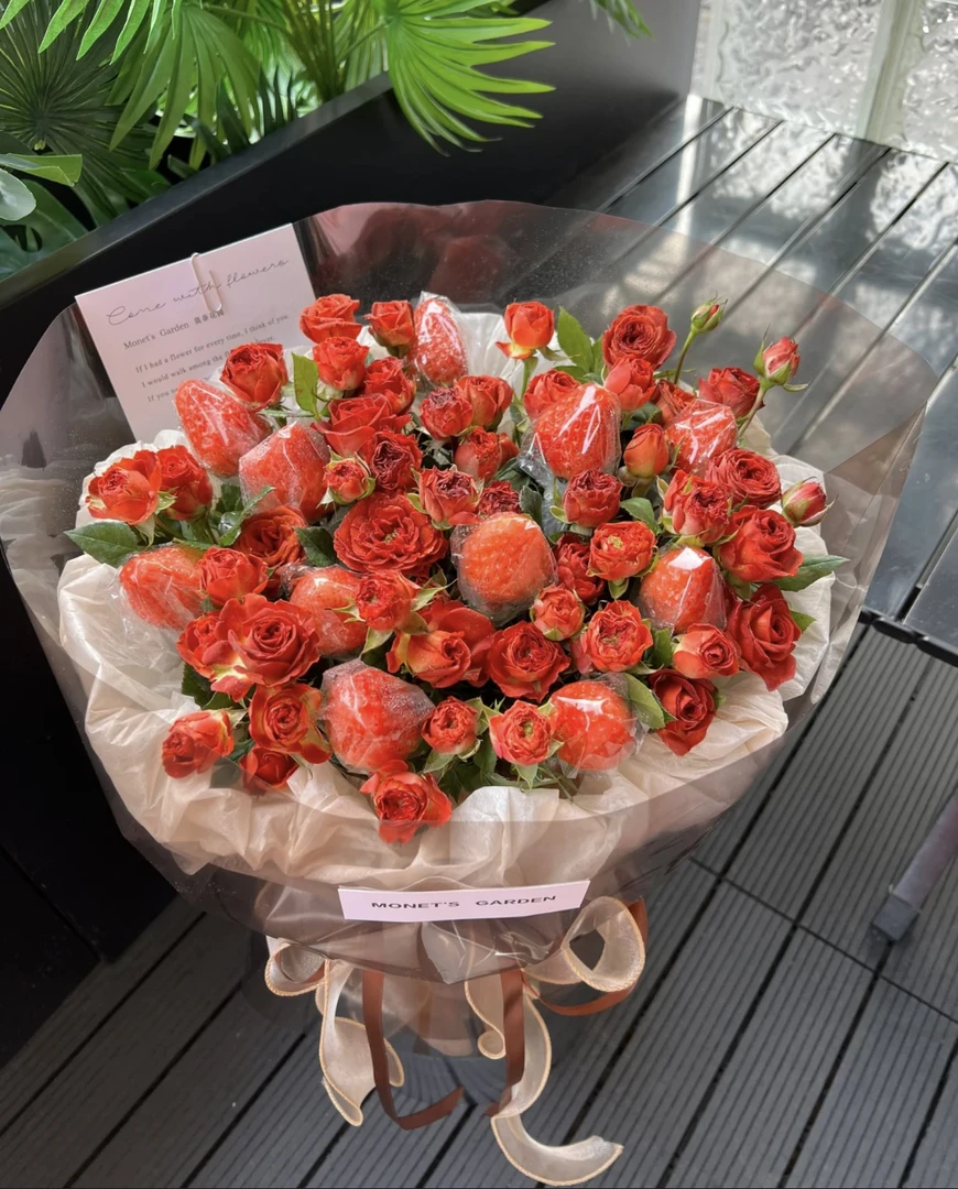 【爆款十全十莓】草莓巧克力泡泡