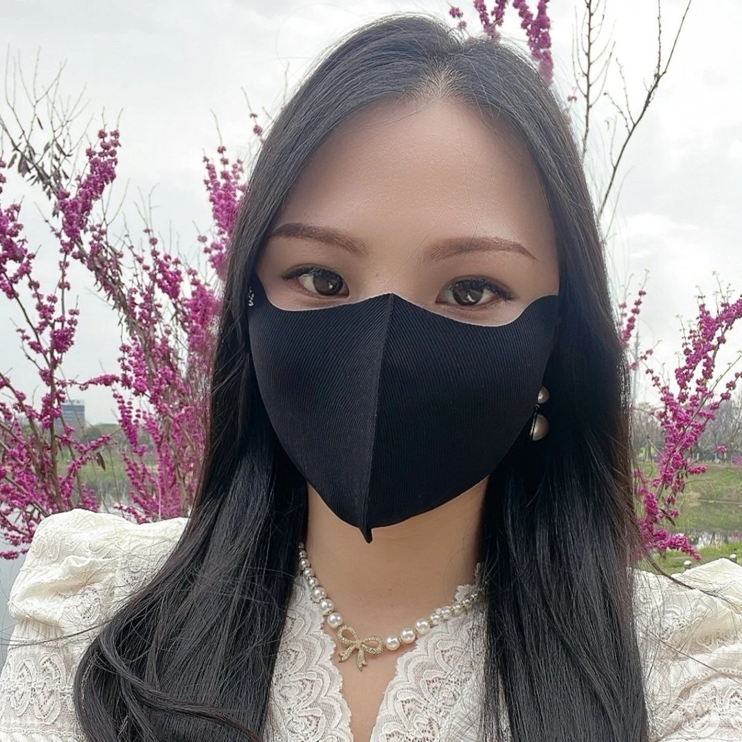 新款玻尿酸口罩女神防晒女士防晒高颜值户外立体显脸小防晒口罩