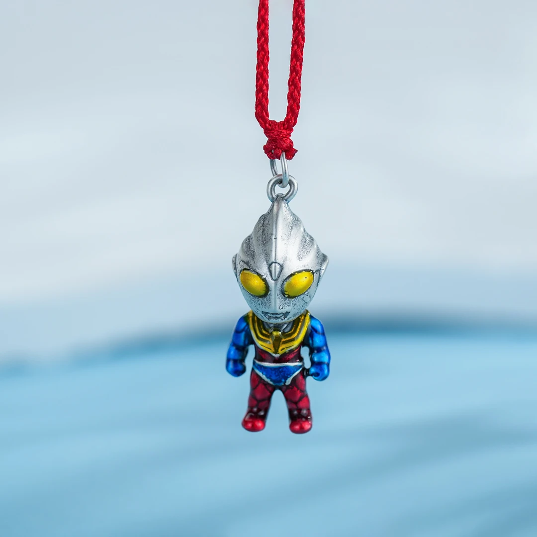吊坠足银 足银999儿童奥特曼超人小吊坠【约1.95克左右，注意大小】
