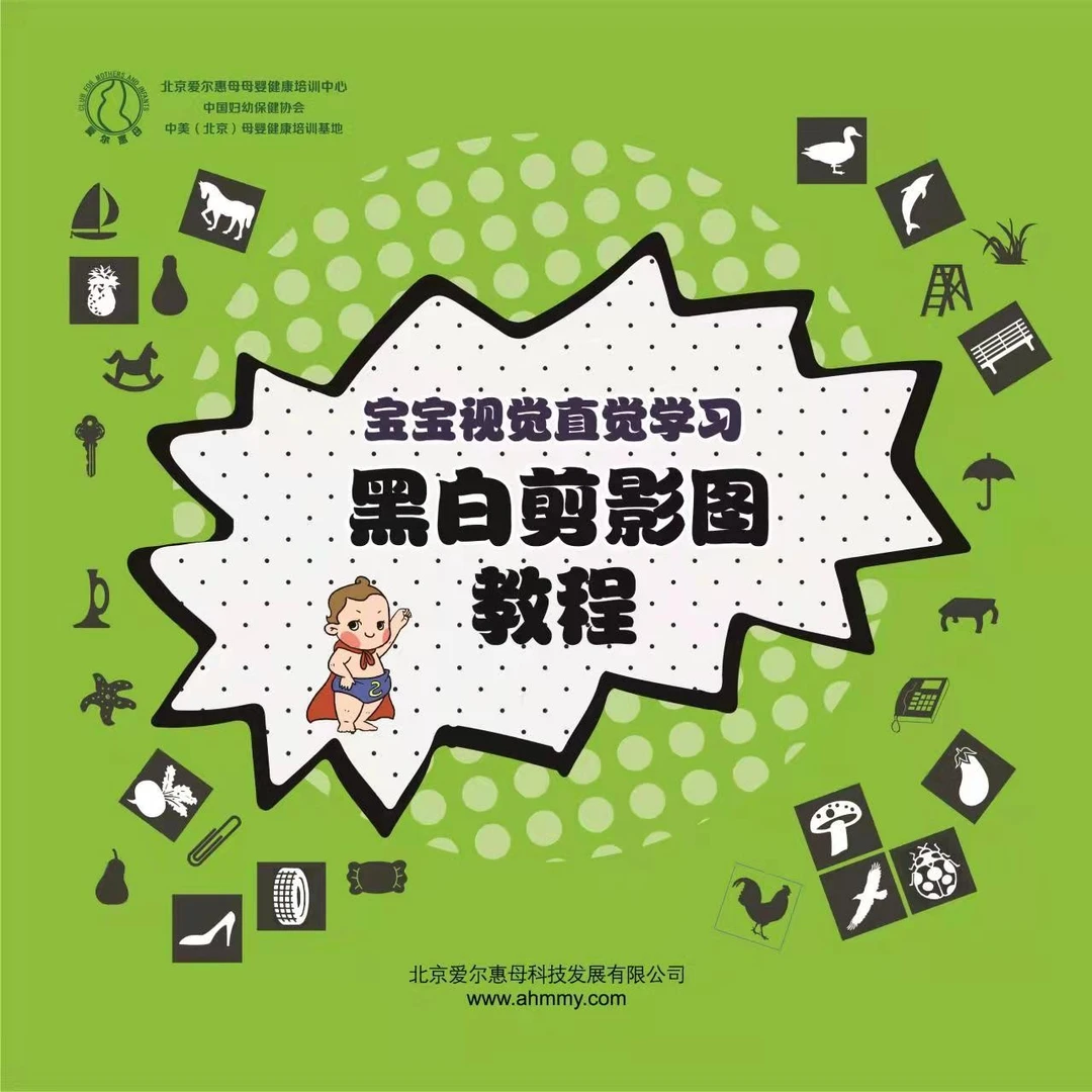 黑白卡/单一色彩卡/早教闪卡/潜能开发闪卡【适合0-4个月】