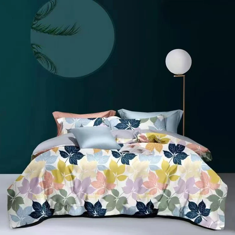 【单人被套】秋语AB面 斜纹 1.5*2.1 棉斜纹加厚布亲肤 轻奢