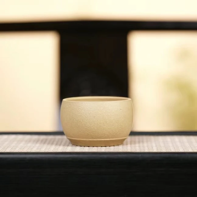 赵掌柜紫砂  本绿浮力杯