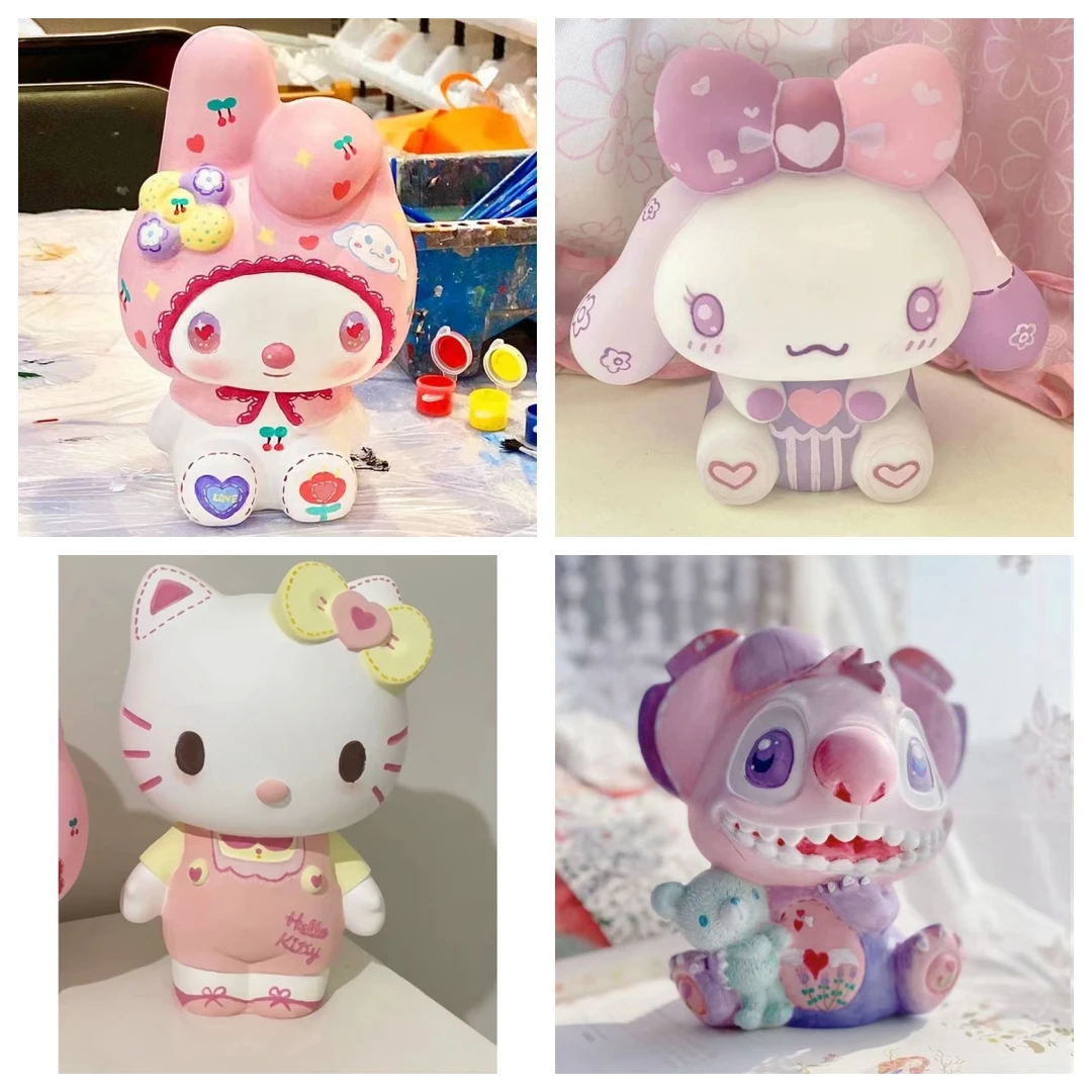 （2.5元批发区）3D立体香薰儿童涂色石膏娃娃石膏玩具娃娃涂色