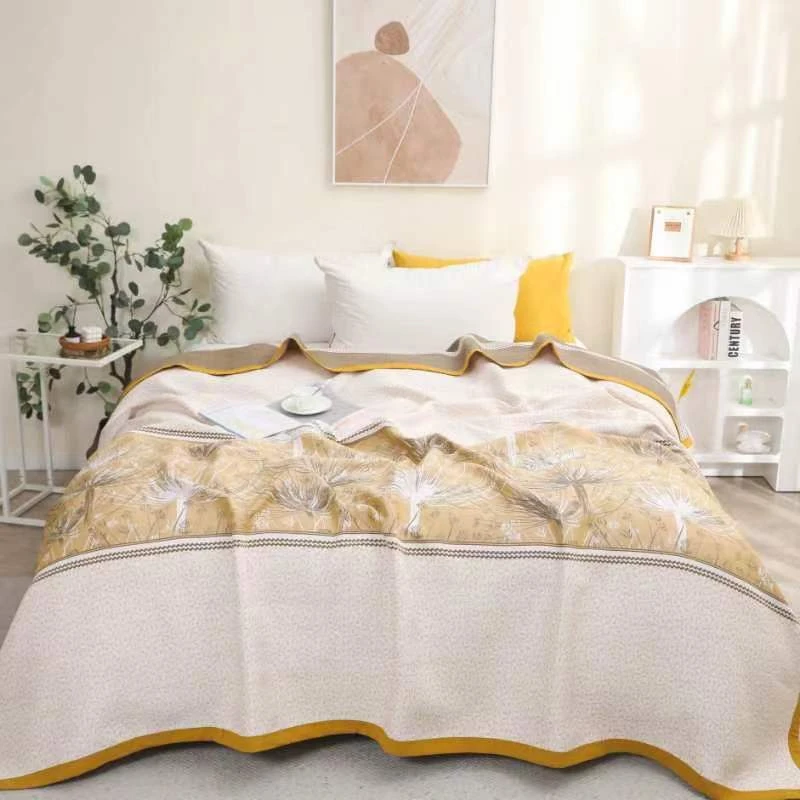 【卡曼】2.4*2.5M高端A类精梳柔软亲肤透气隔脏可机洗四季可用床盖。