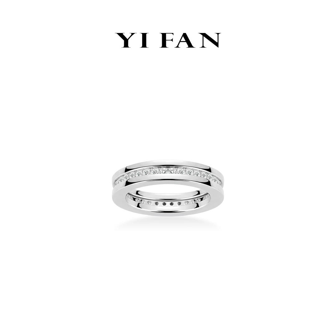 925银合成锆石戒指 1666-时尚气质白色满钻满天星镶嵌百搭戒指