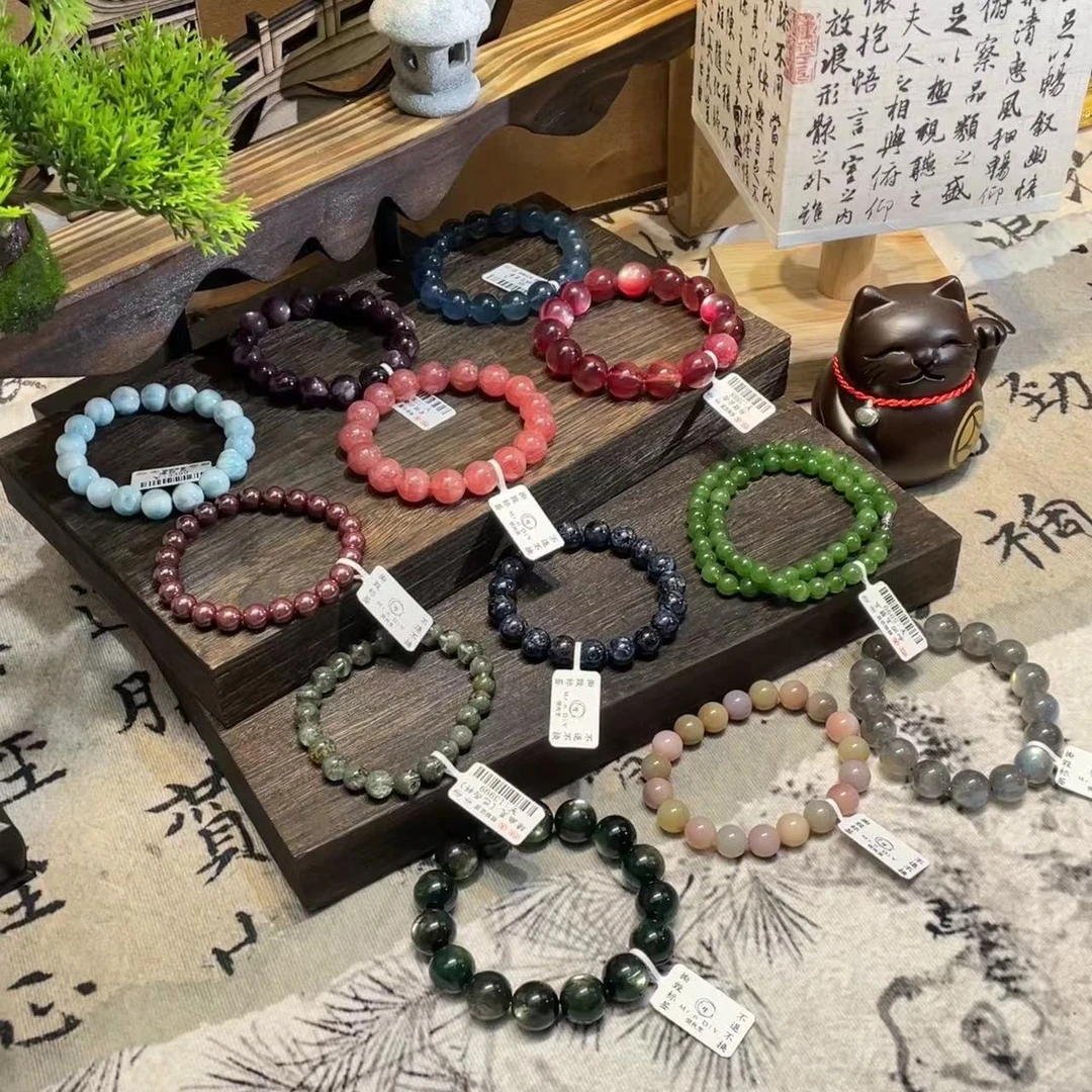 非金属仿水晶手链 【猫猫直播间】成品手串 现拍现装！