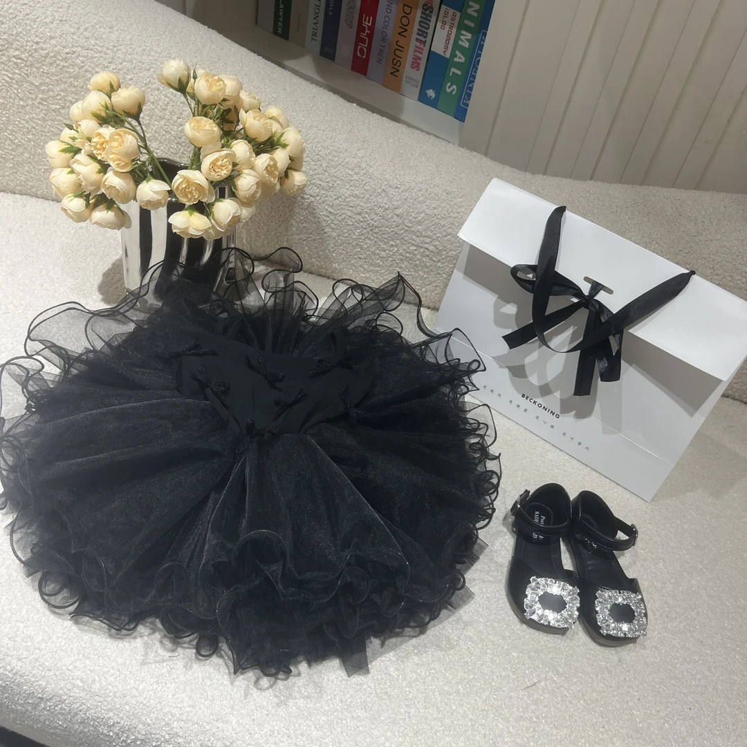 【3】蝴蝶结高级生日蓬蓬裙