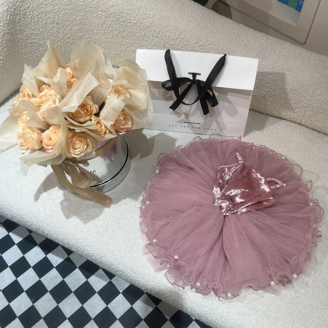 【3】玫瑰庄园网纱蓬蓬裙