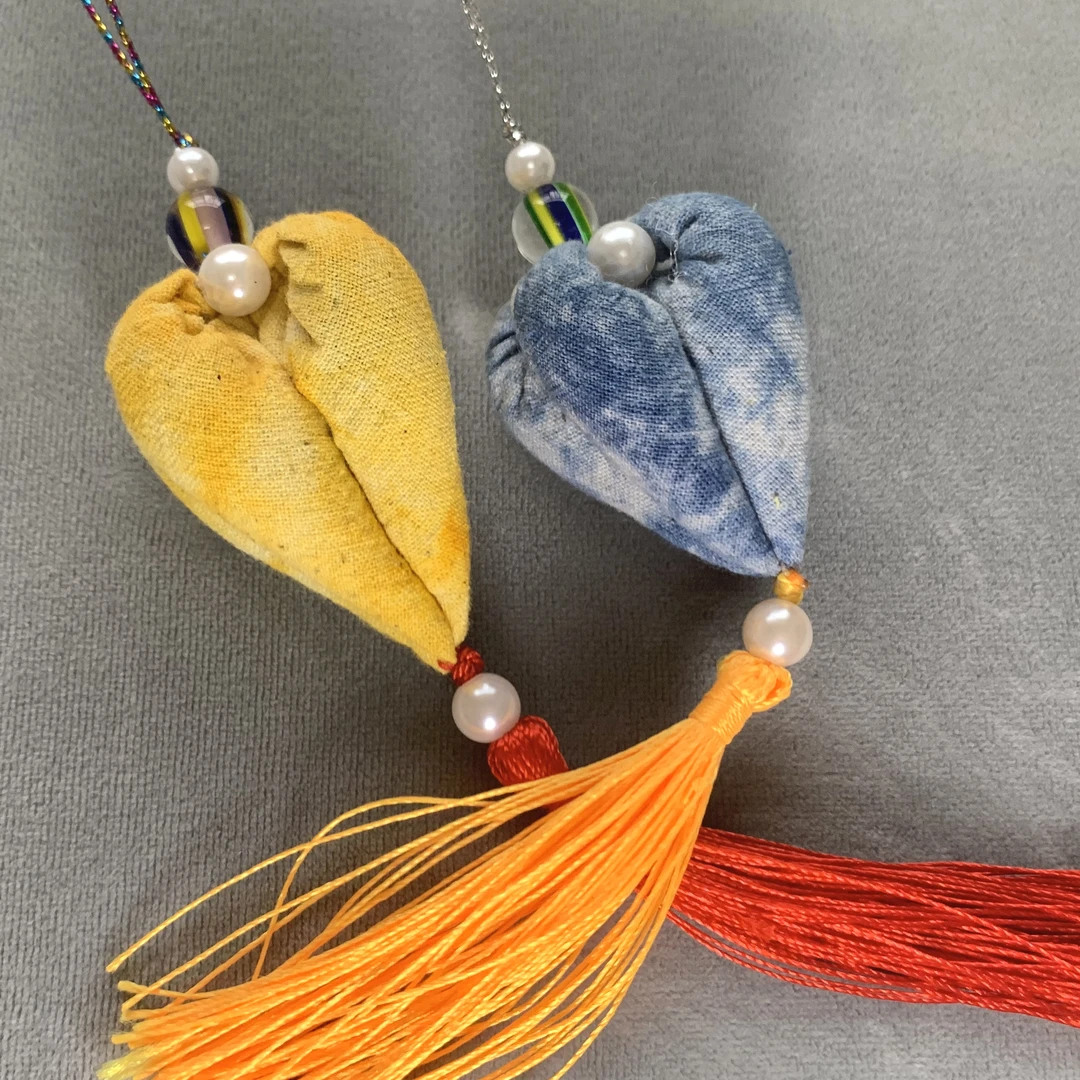 纯手工布艺 染色布艺 心连心（成品）未在直播间选色则随机发