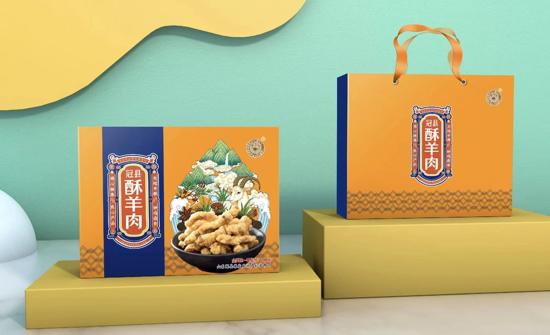 冠县嘚驾喔特产酥羊肉（400克×6罐）美味即食肉质口味系列即食