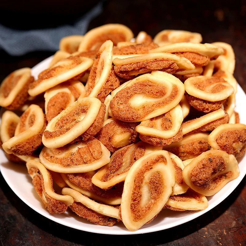 猫耳酥零食香脆实惠休闲追剧食品猫耳朵怀旧批发营养香酥酥脆优选