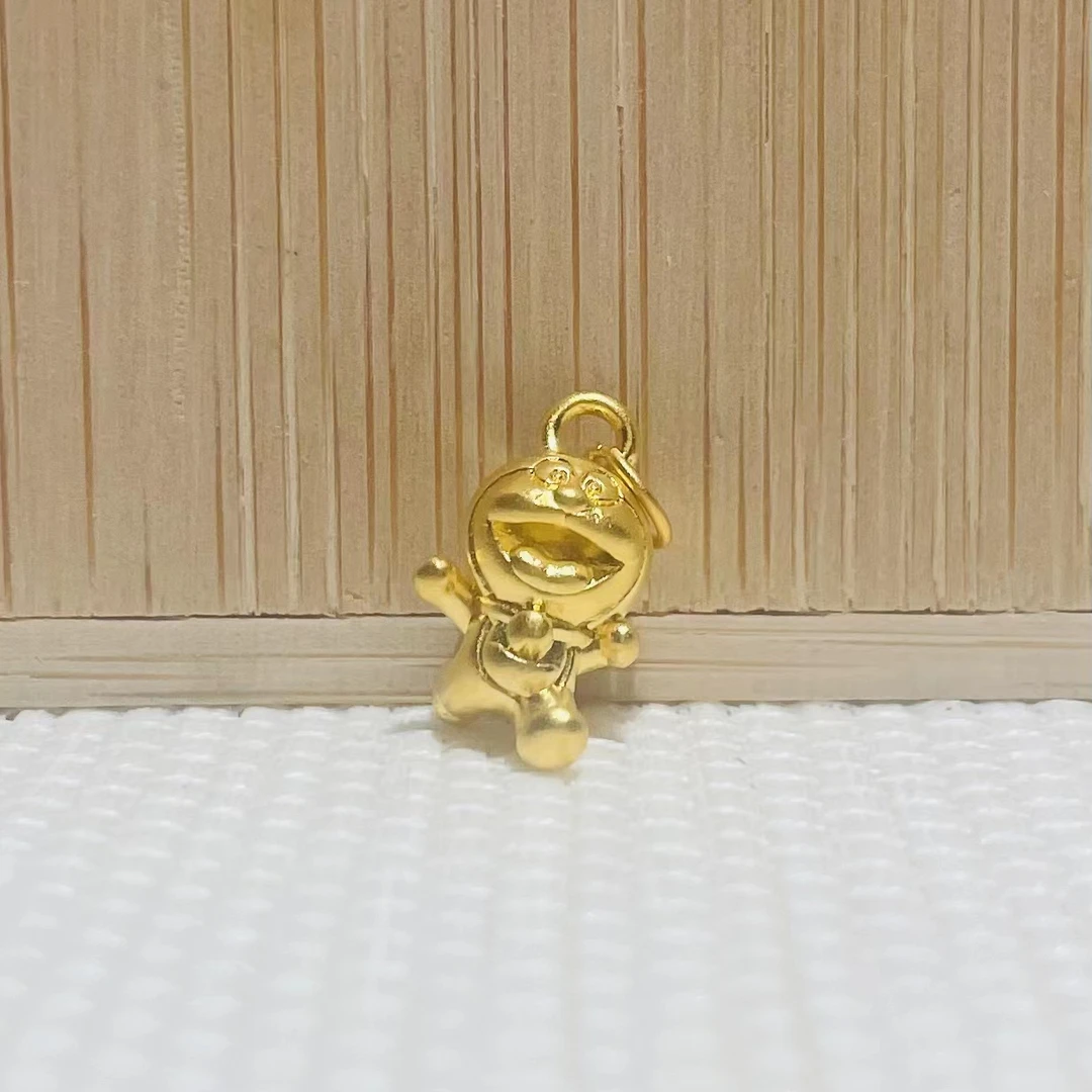 足金叮当猫挂坠时尚百塔