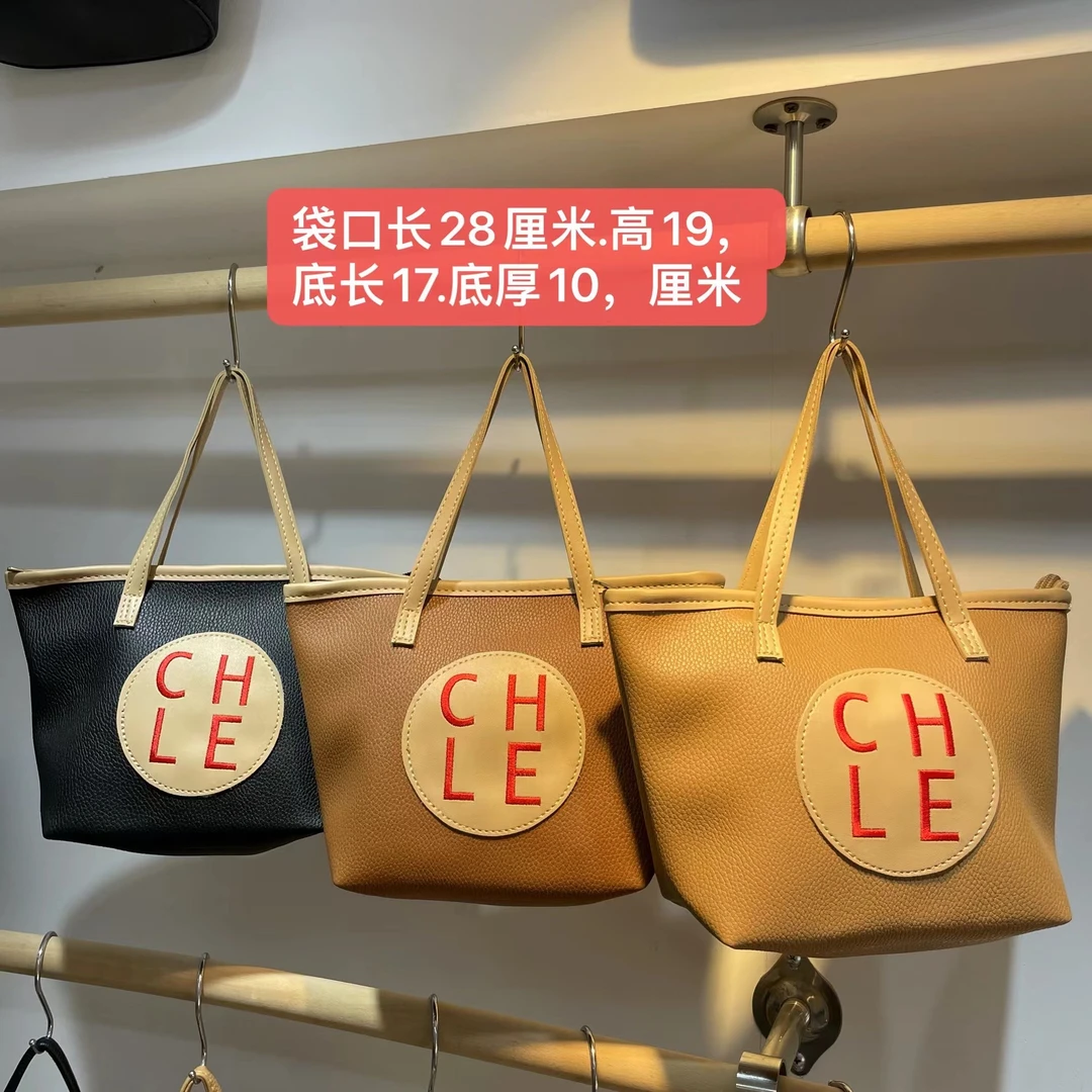 新款真皮质感时尚百搭软皮手提包轻便小拎包580