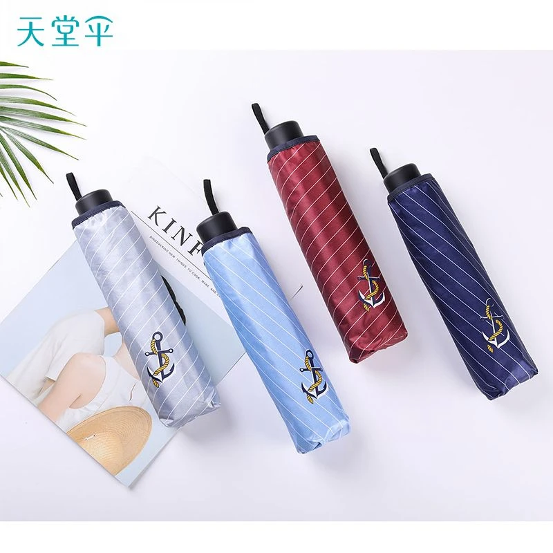 天堂伞【粉丝专享】防紫外线防紫外线防紫外线雨伞黑胶学生33682E