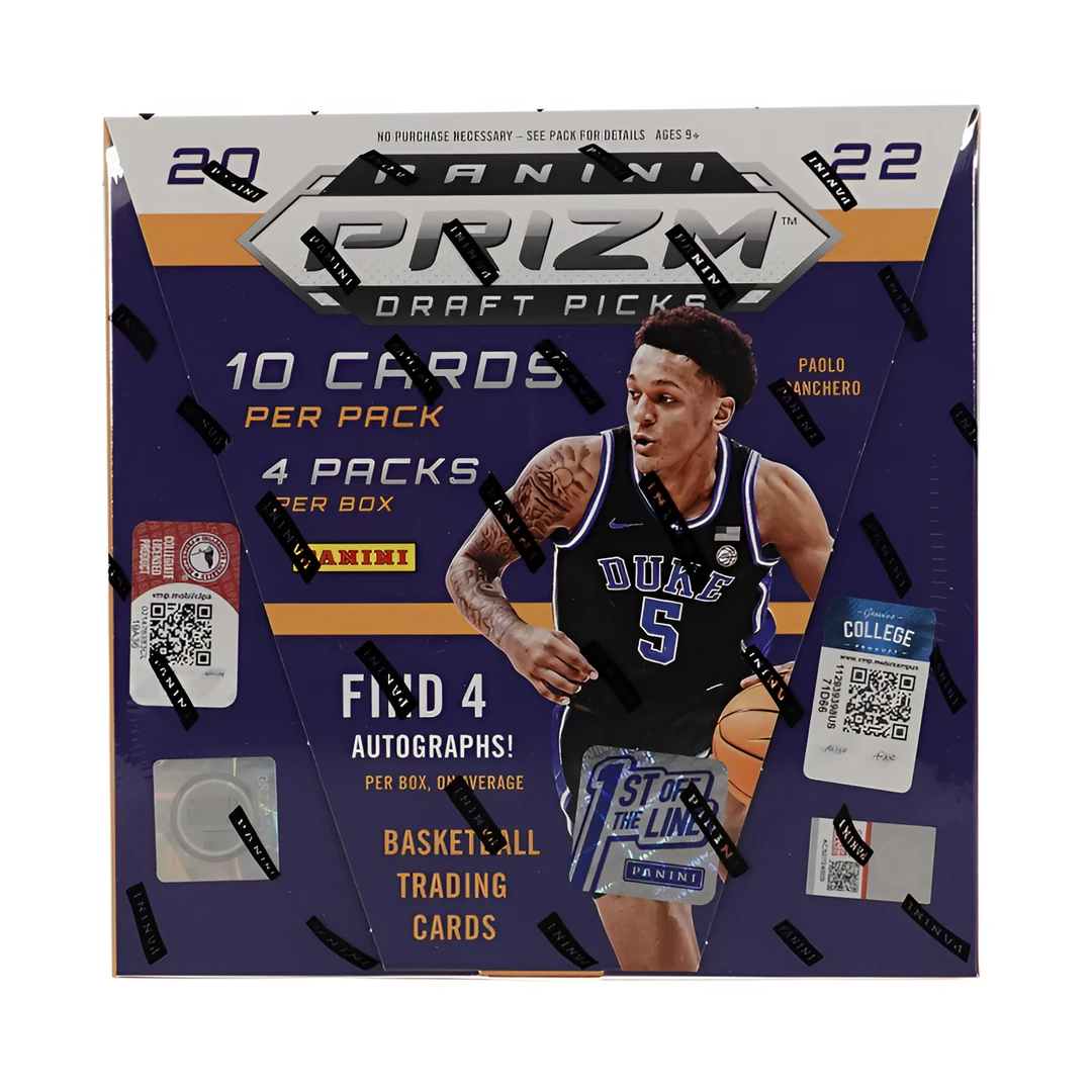帕尼尼【代拆盒】2022 Prizm Collegiate大学先行 球星卡牌 盲盒