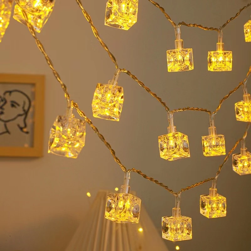 【质保2年工程款】太阳能升级户外防水阳台庭院花园装饰彩灯灯串