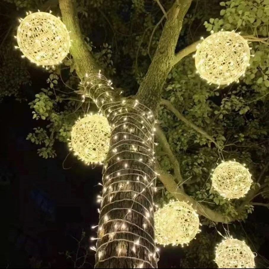 LED挂树藤球满天星户外防水景观亮化树灯藤球灯装饰挂灯圆球灯