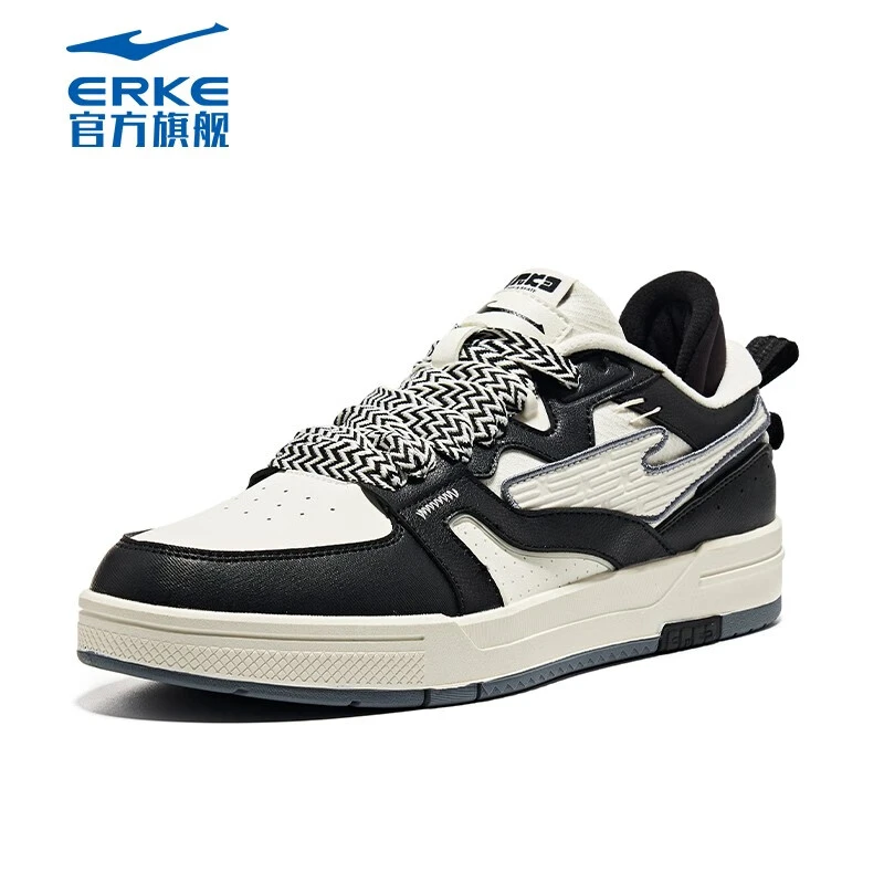 【星辰】鸿星尔克新款休闲时尚复古休闲百搭板鞋正品51123101114