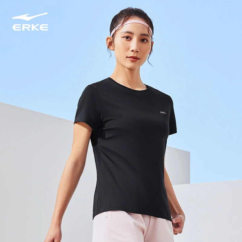 鸿星尔克运动短袖情侣T恤潮流时尚舒适上衣52224202087