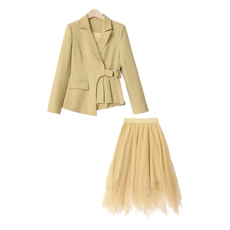 【董小姐】春季新款西装两件套装 22A567