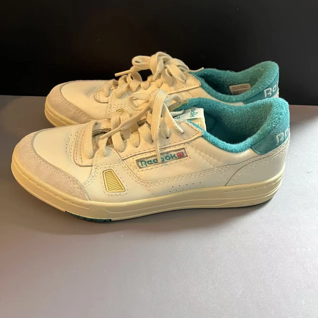 41码 低帮 白绿 板鞋 9新