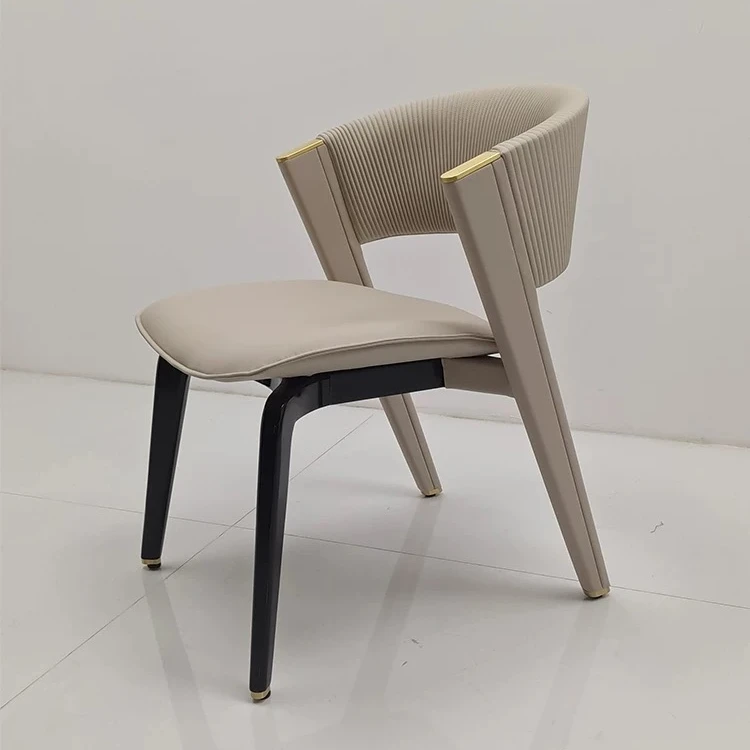 LisbonaCC椅意式设计师餐椅实木极简轻奢家用高级感酒店别墅高档