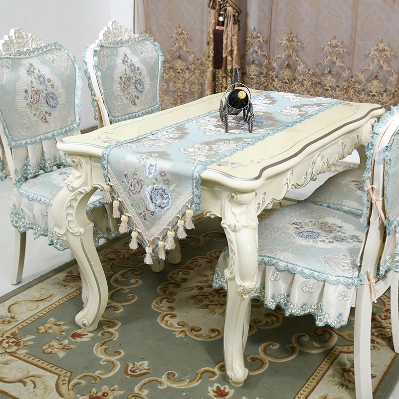 桌旗欧式高档奢华现代轻奢高端美式茶几电视柜北欧茶桌桌布新中式