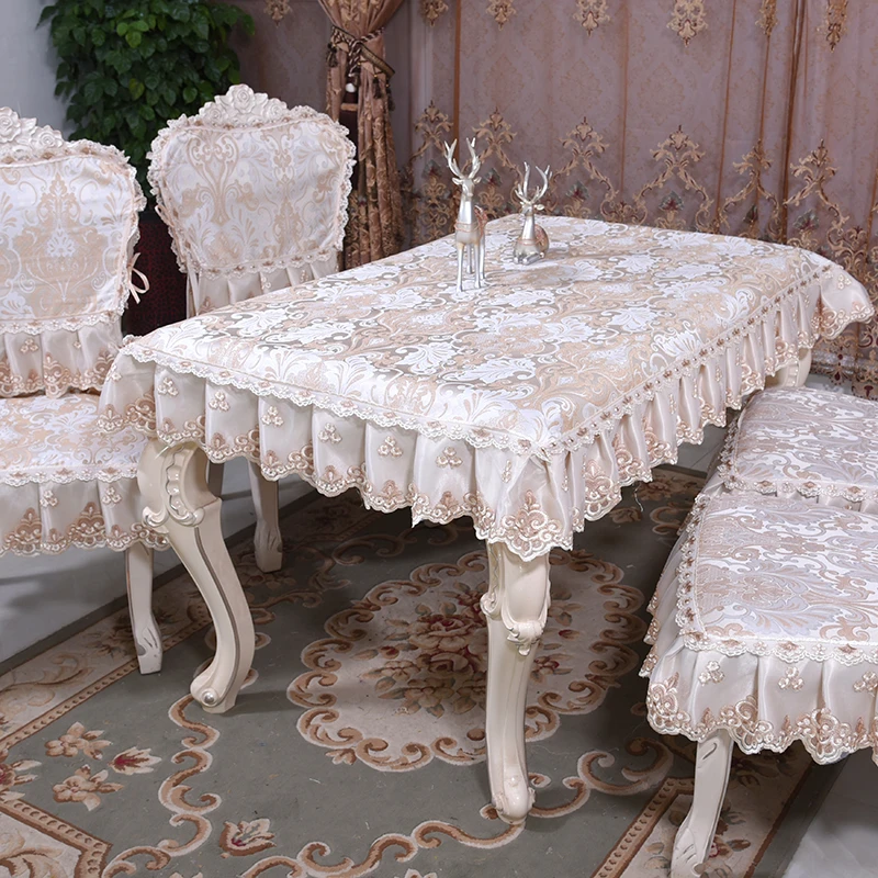 欧式桌布桌旗餐桌布艺茶几巾正方形蕾丝电视柜垫茶几垫旗防滑定做