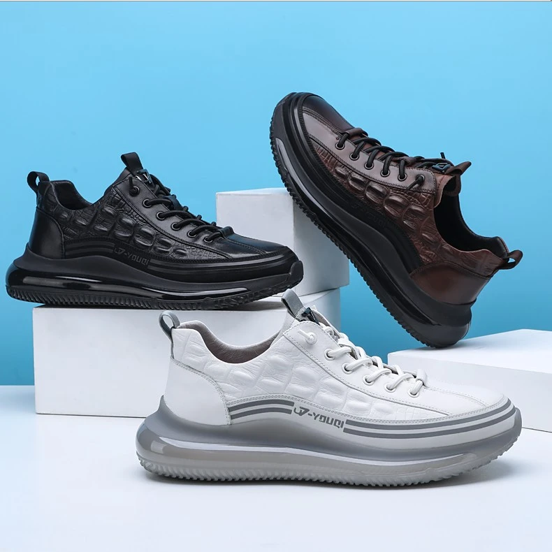 FANMIFAN/梵米凡男士休闲皮鞋 软皮软底 轻便透气 不臭脚-TU7-W