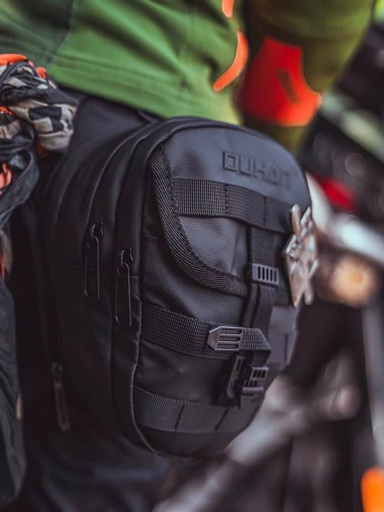 杜汉摩托车腿包机车挎包腰包可扩容防泼水油箱包摩旅骑行腿包男女